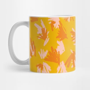 Marigold Terrazzo Doodle Mug